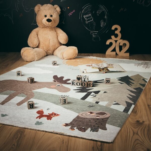 Dětský koberec Greta 627 moose 115x170 cm