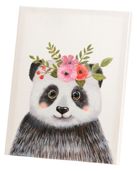 Amadeus les Petits Dětský dekorativní obraz panda 30 x 40 cm