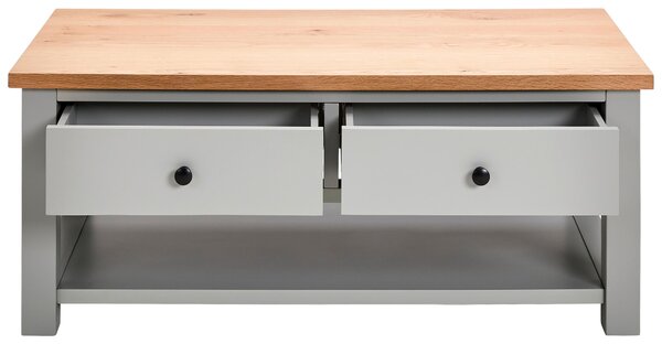 KONFERENČNÍ STOLEK, šedá, přírodní barvy, dřevo, kompozitní dřevo, 110/45/60 cm MID.YOU - Konferenční stolky, Online Only