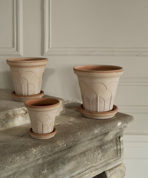 Bergs Potter Terakotový květináč Fleur Rosa - 14 cm BP154