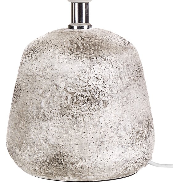 Sada 2 stolních lamp ZEYI Keramika Bílá