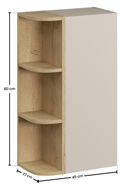 Comad Set koupelnového nábytku Dalia Cashmere 30 dub cremona/kašmír mat