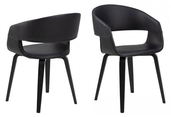 Židle s opěrkou Nova 77 × 49.5 × 52.5 cm ACTONA