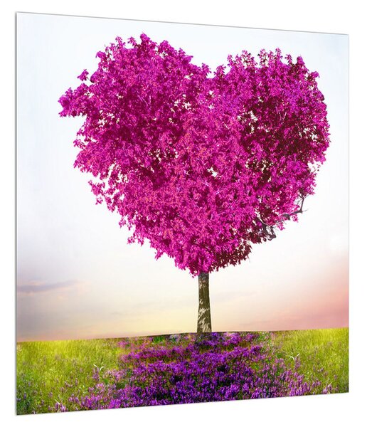Zamilovaný obraz stromu (40x40 cm)