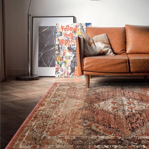 Modrý koberec Cure Blue Retro Rozměry: 120x170 cm