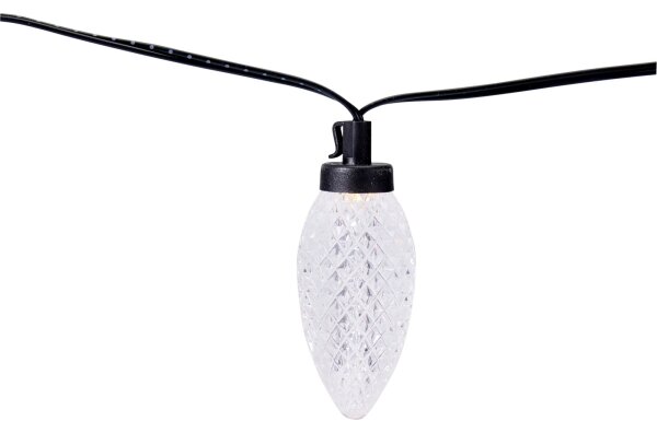 LED Venkovní vánoční řetěz 20xLED/230V 14,5 m IP44 teplá bílá