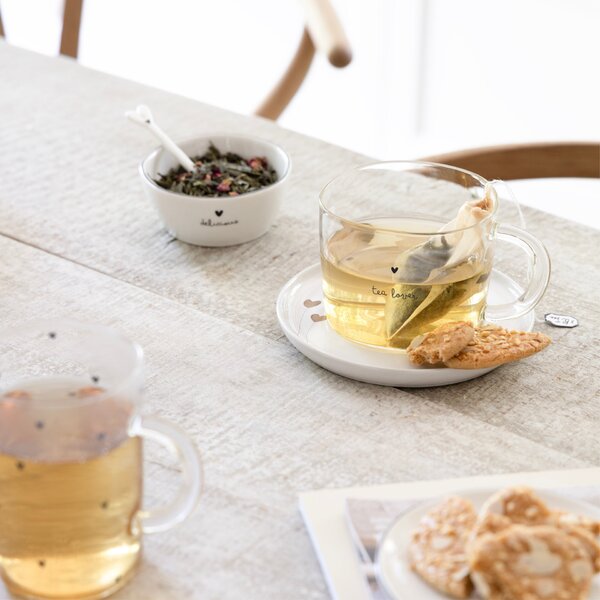 Skleněný hrnek Tea Lover 400 ml