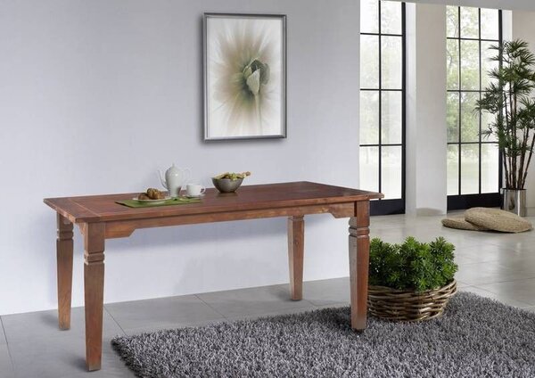 SUNO CAMBRIDGE Jídelní stůl 160-240x90 cm, akácia