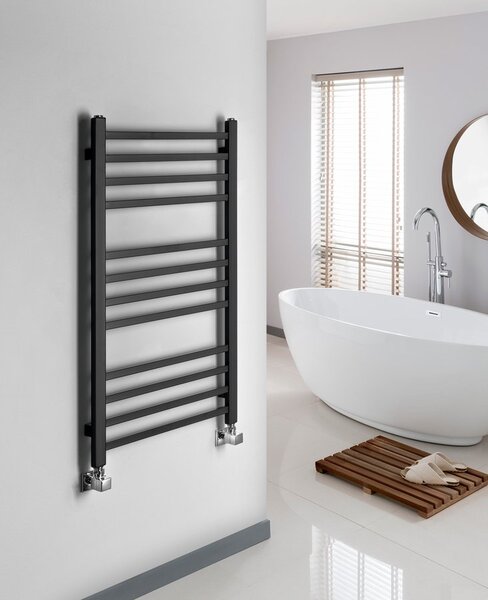 Sapho Sapho, MAKRO topné těleso 450x890 mm, černý mat, IR400TB