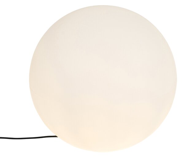 Moderní venkovní lampa bílá 56 cm IP65 - Nura