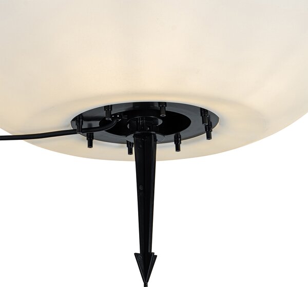 Moderní venkovní lampa bílá 77 cm IP65 - Nura