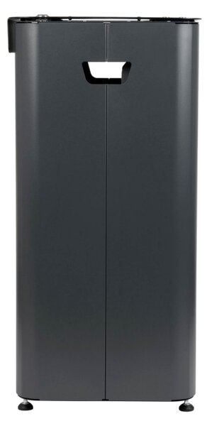 Alda Odpadkový koš na tříděný odpad Modular, 70 l, lakovaná ocel černá, na bioodpad