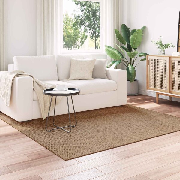 Kusové koberce Čtvercový AGIRA Přírodní 200 x 200 cm Polyester