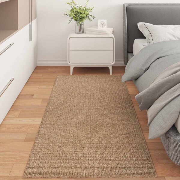 Kusové koberce Obdélníkový AGIRA Přírodní 200 x 80 cm Polyester