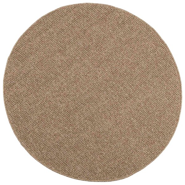Kusové koberce Kulatý AGIRA Přírodní Ø 120 CM Polyester