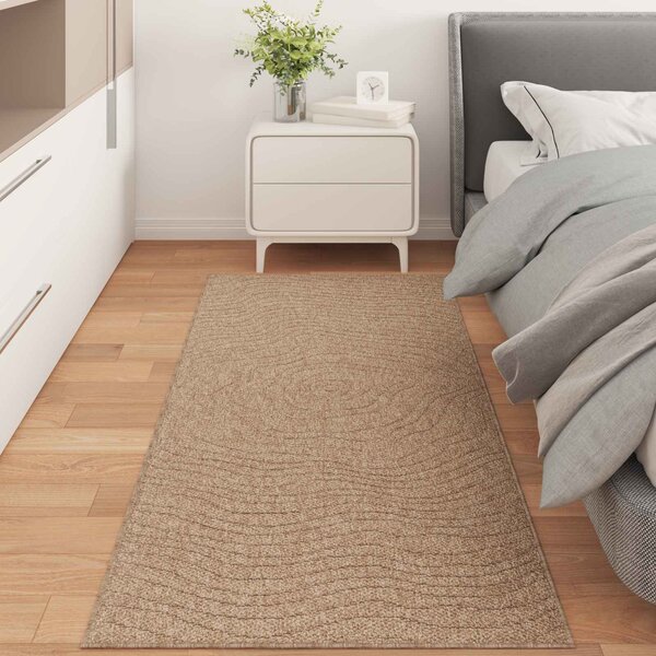 Kusové koberce Moiré AGIRA Přírodní 200 x 80 cm Polyester