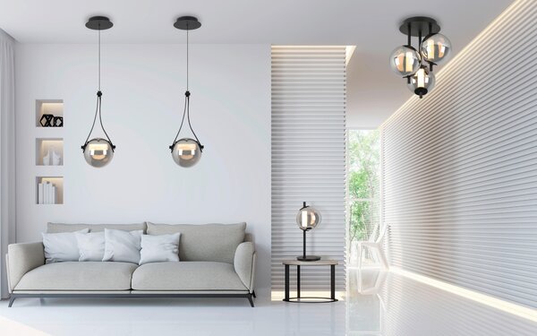 STROPNÍ LED SVÍTIDLO, 45/49 cm Dieter Knoll - Stropní svítidla