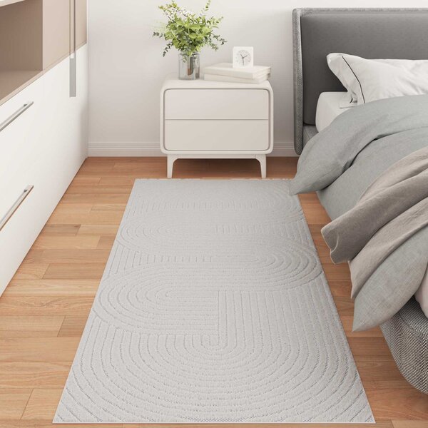 Kusové koberce PALMERAS Krémová 200 x 80 cm Polyester