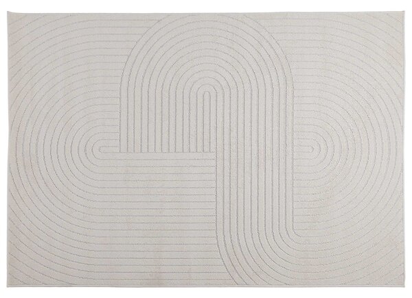 Kusové koberce PALMERAS Krémová 170 x 120 cm Polyester