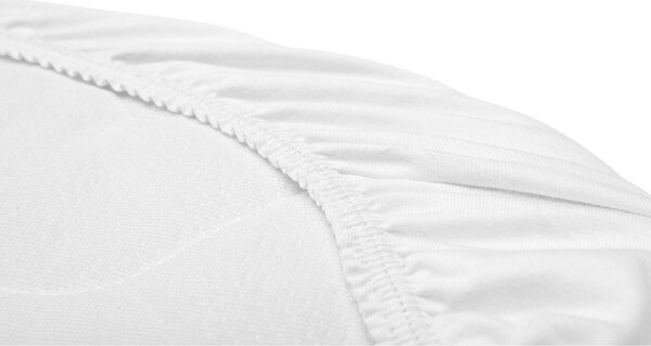 Prostěradlo Jersey do kočárku New Baby bílé 35x75 cm