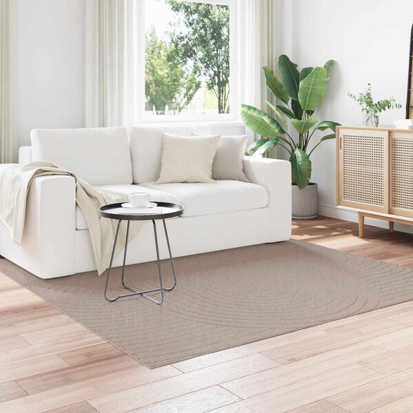 Kusové koberce Čtvercový PALMERAS Béžová 120 x 120 cm Polyester