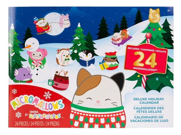 Adventní kalendář Micromallows – SQUISHMALLOWS