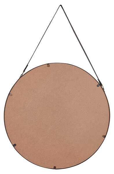 Zrcadlo AUTUN 60 cm 60 cm Kov Zlatá