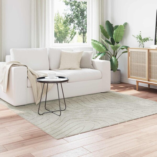Kusové koberce Čtvercový PALMERAS Zelená 200 x 200 cm Polyester
