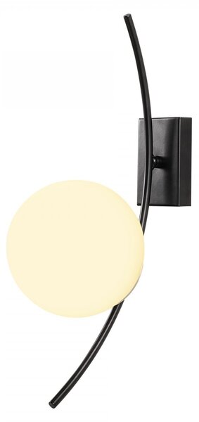 Opviq Nástěnná lampa Hila černá/bílá