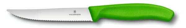 VICTORINOX Nůž steakový Swiss Classic Gourmet 12 cm zelený