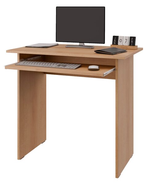 Jednoduchý PC stůl NEJBY WINSTON, buk