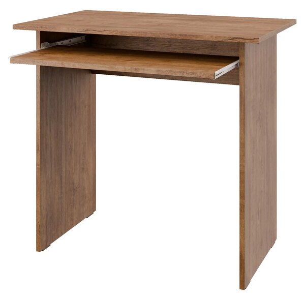 Jednoduchý PC stůl NEJBY WINSTON, dub lefkas