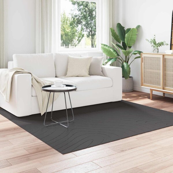 Kusové koberce PALMERAS Antracit 200 x 200 cm Polyester