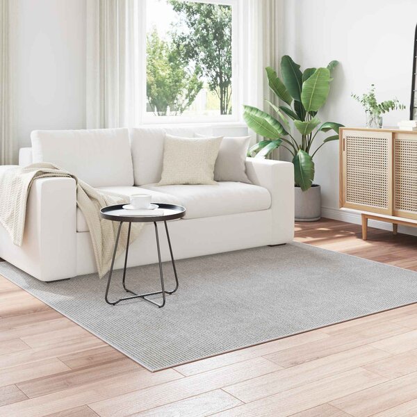 Kusové koberce Čtvercový LUGO Krémová 200 x 200 cm Polyester