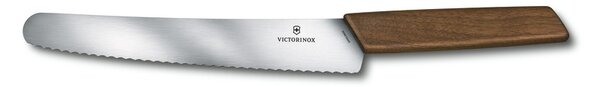 VICTORINOX Nůž na chleba Swiss Modern 22cm s dřevěnou rukojetí