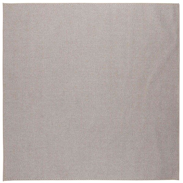 Kusové koberce Čtvercový LUGO Taupe 120 x 120 cm Polyester