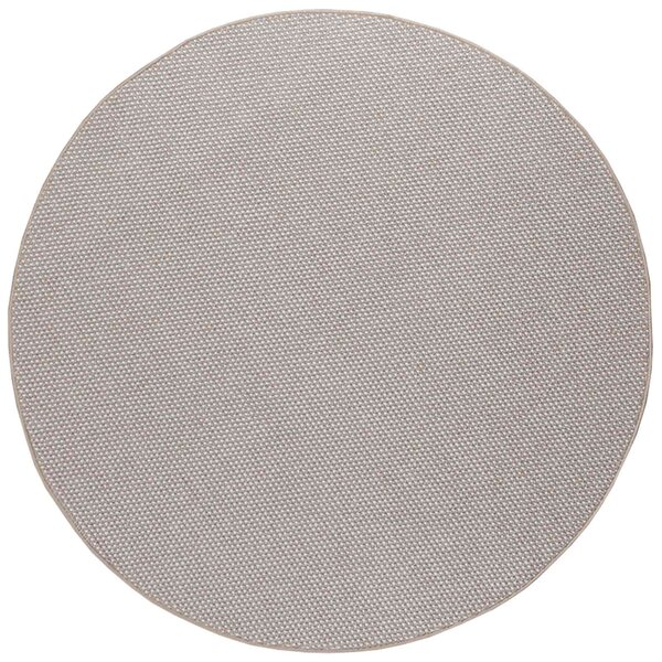 Kusové koberce Kulatý LUGO Taupe Ø 160 CM Polyester