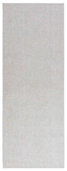 Kusové koberce LUGO Krémová a šedá 80 x 200 cm Polyester
