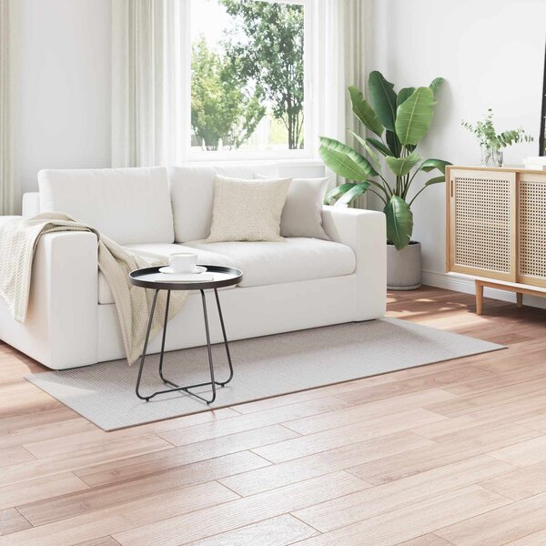 Kusové koberce LUGO Krémová a šedá 80 x 200 cm Polyester