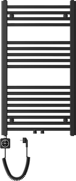 Mexen Ares, elektrické topné těleso 900 x 500 mm, 400 W, černá, W102-5900-500-6400-70