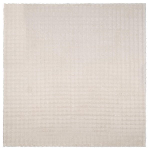 Kusové koberce Čtvercový SIROLO Béžová 200 x 200 cm Polyester