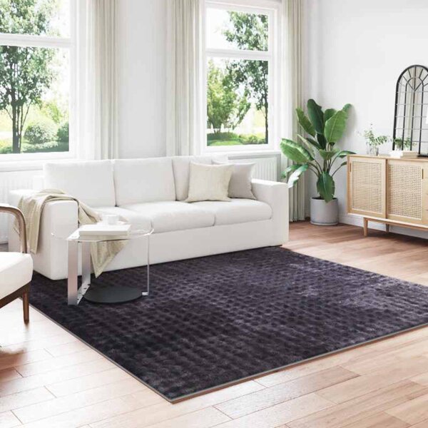 Kusové koberce Čtvercový SIROLO Béžová 200 x 200 cm Polyester
