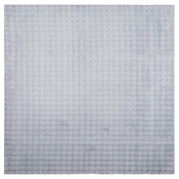 Kusové koberce Čtvercový SIROLO Šedá 200 x 200 cm Polyester