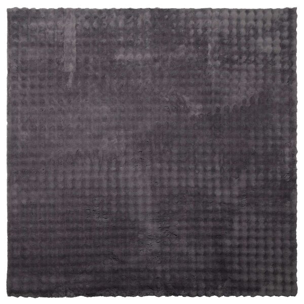Kusové koberce SIROLO Antracitová 200 x 200 cm Polyester