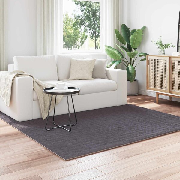 Kusové koberce SIROLO Antracitová 200 x 200 cm Polyester