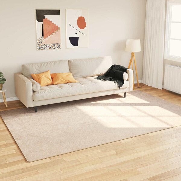Běhoun MARSA Krémová 150 x 230 cm Polyester a PVC