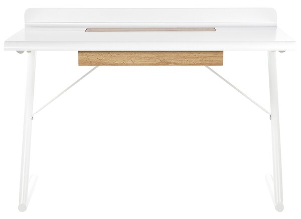 Pracovní stůl FOCUS Bílá 120 cm 60 cm se zásuvkami