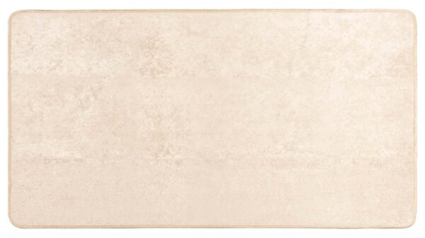 Běhoun MARSA Krémová 100 x 200 cm Polyester a PVC