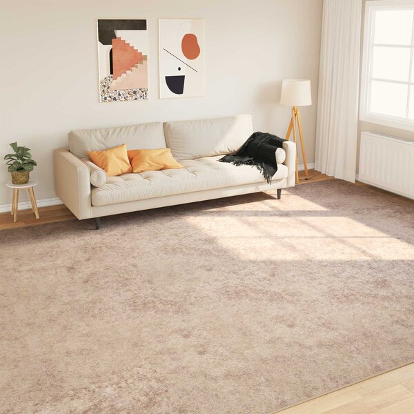 Běhoun MARSA Béžová 300 x 400 cm Polyester a PVC
