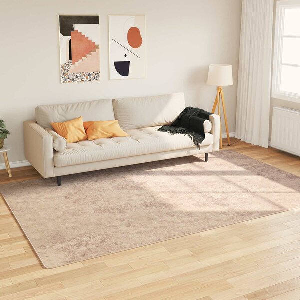Běhoun MARSA Béžová 150 x 230 cm Polyester a PVC